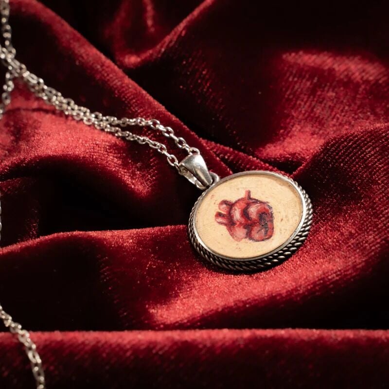 Anatomical Heart Necklace