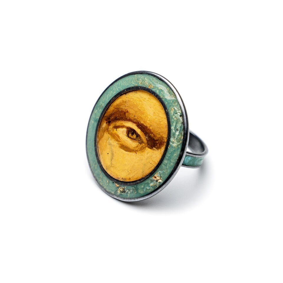 Mona Lisa Eyes Ring