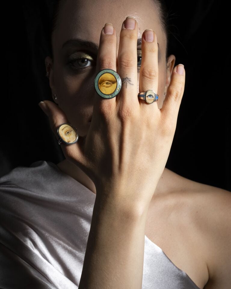 Mona Lisa Eyes Ring