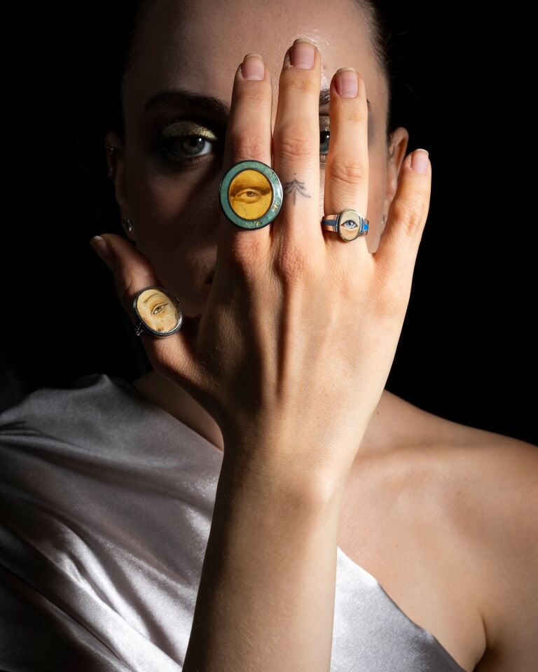 Mona Lisa Eyes Ring