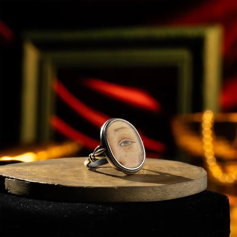 Birth of Venus Eyes Ring