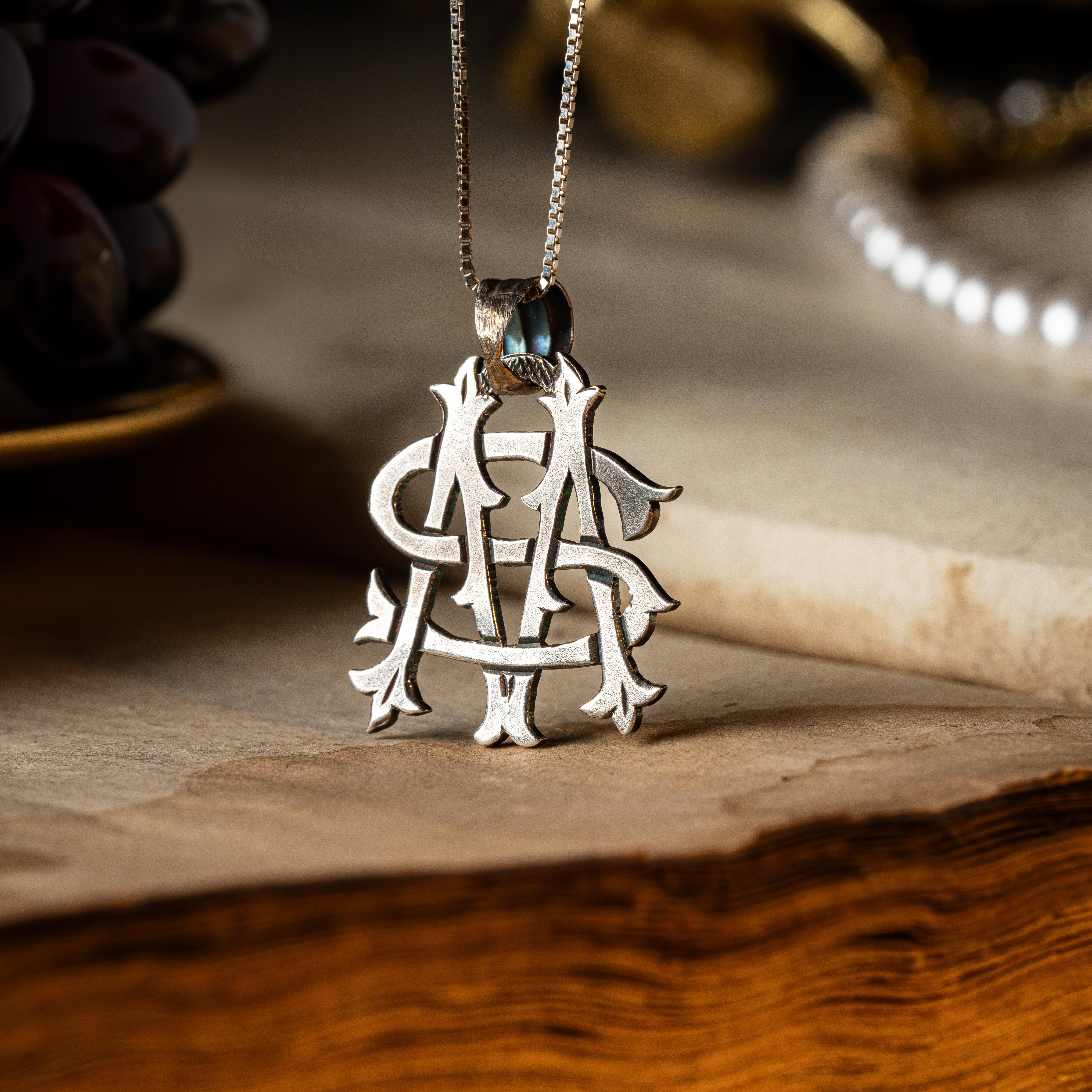 Custom Monogram Necklace