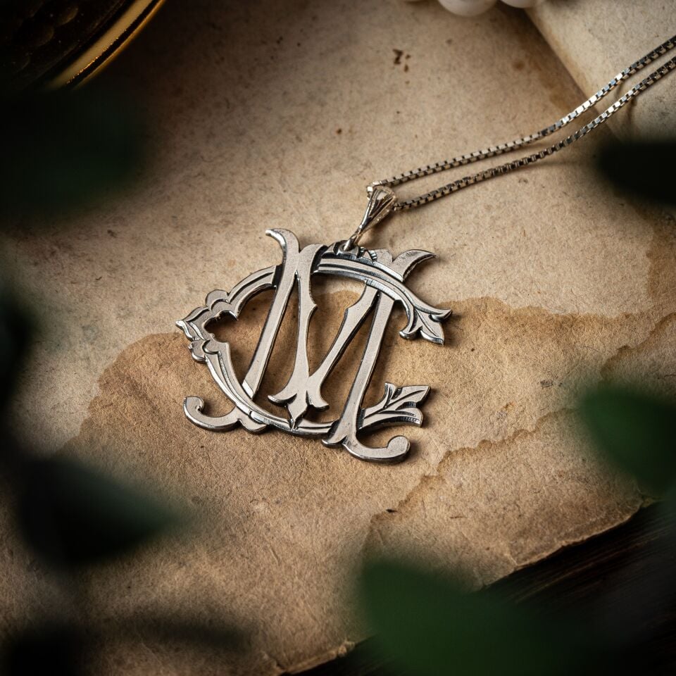 Custom Monogram Necklace