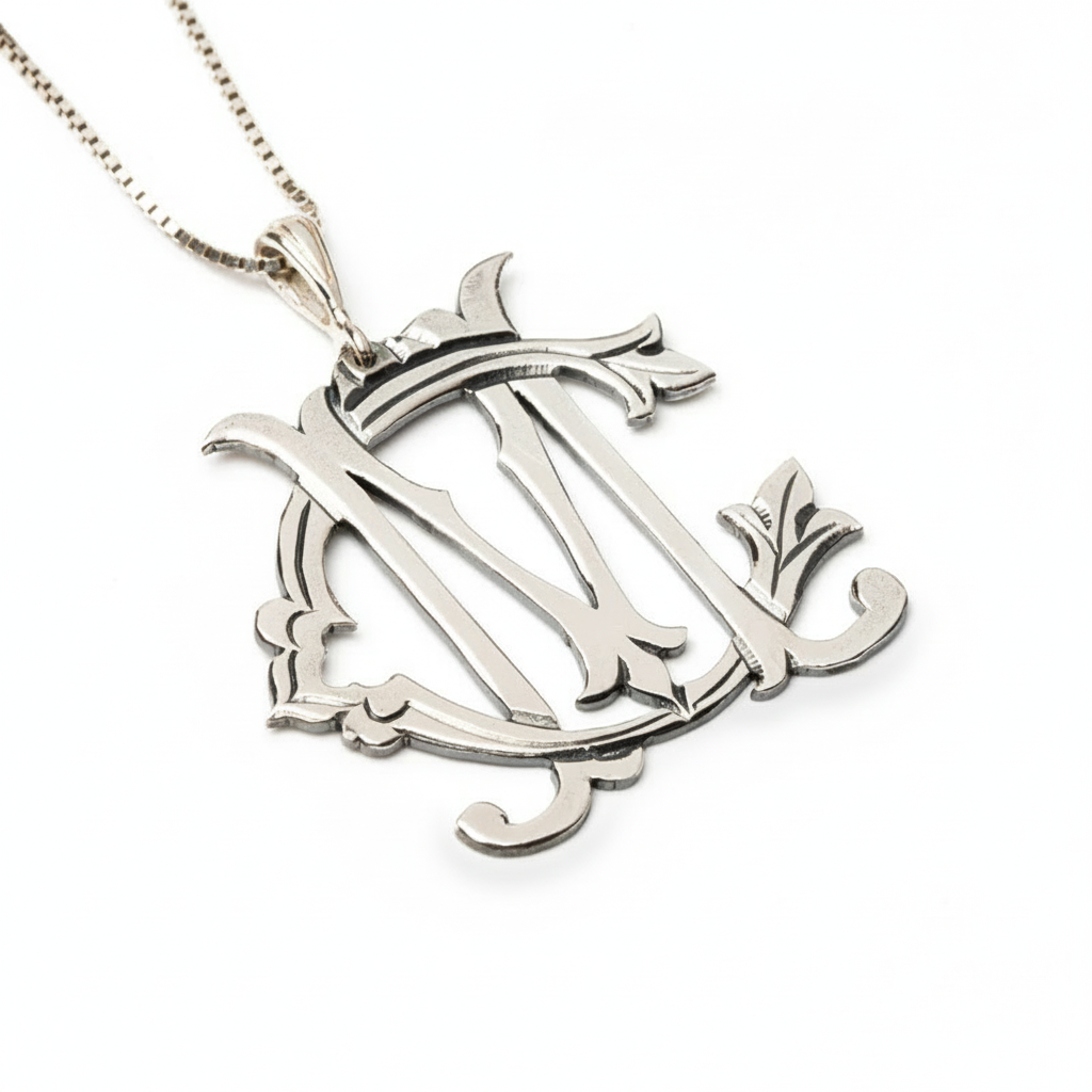 Custom Monogram Necklace