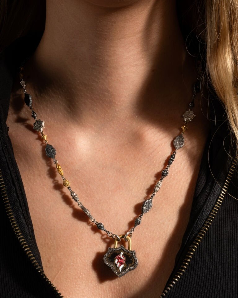 Blue & White Necklace