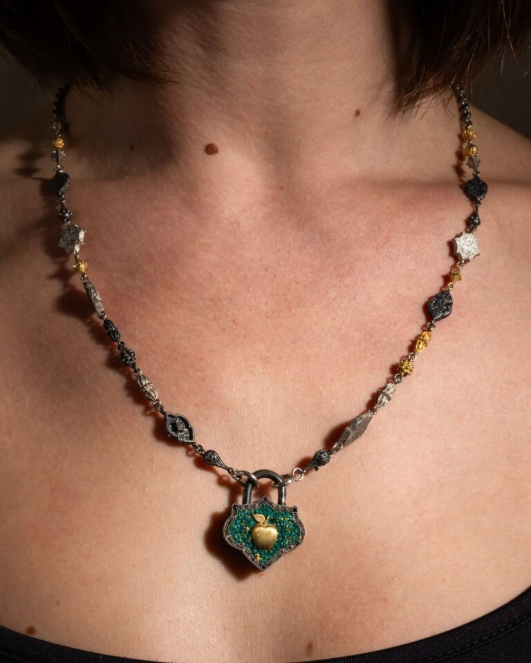 Green & Black Necklace