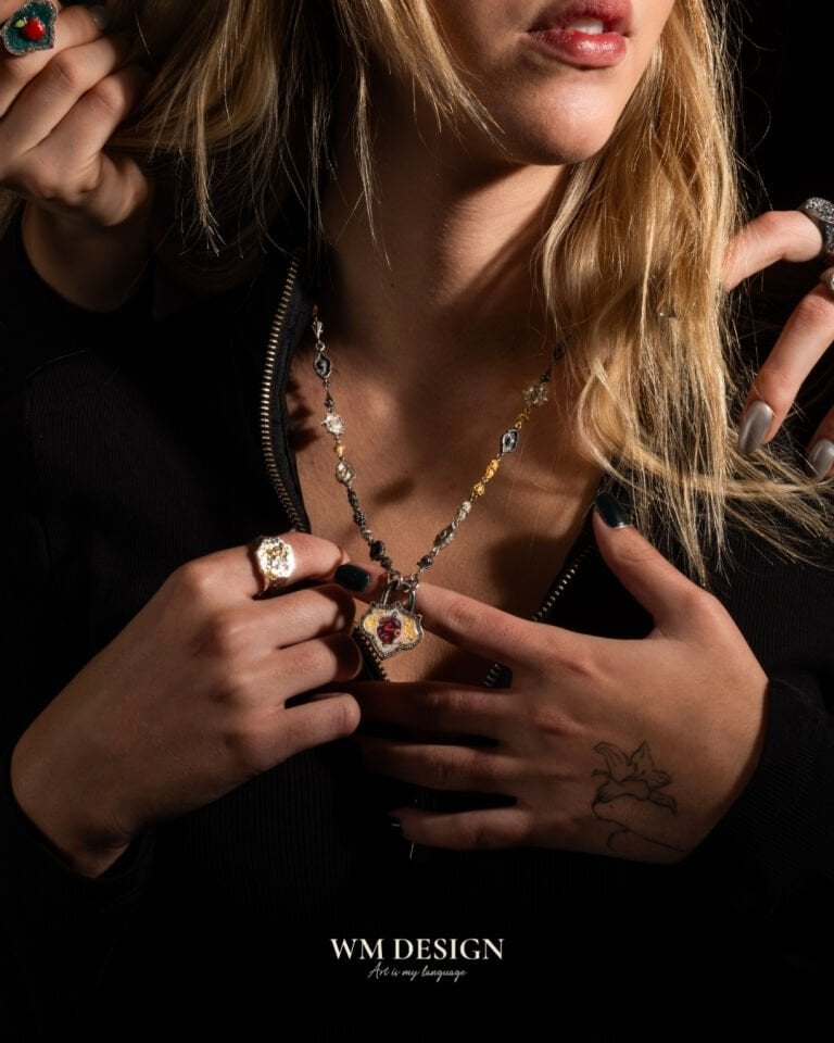 Green & Black Necklace